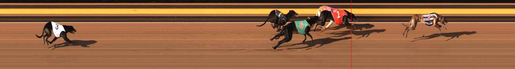 Photo finish for Ballarat Race 13