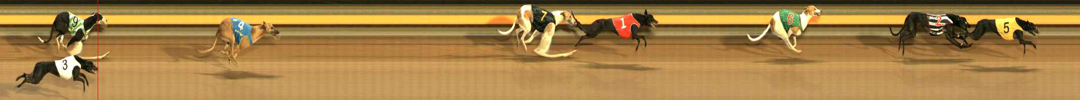 Photo finish for Ballarat Race 8