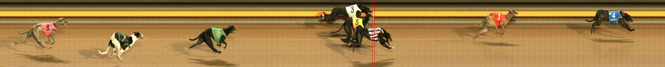 Photo finish for Ballarat Race 12