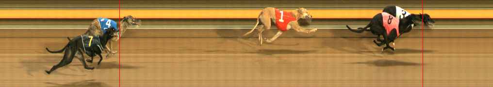 Photo finish for Ballarat Race 14