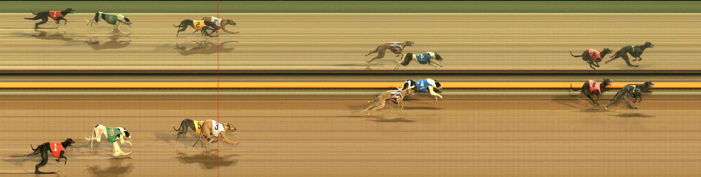 Photo finish for Ballarat Race 3