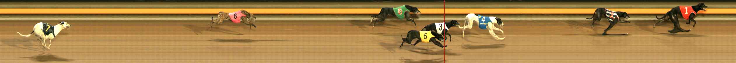 Photo finish for Ballarat Race 8