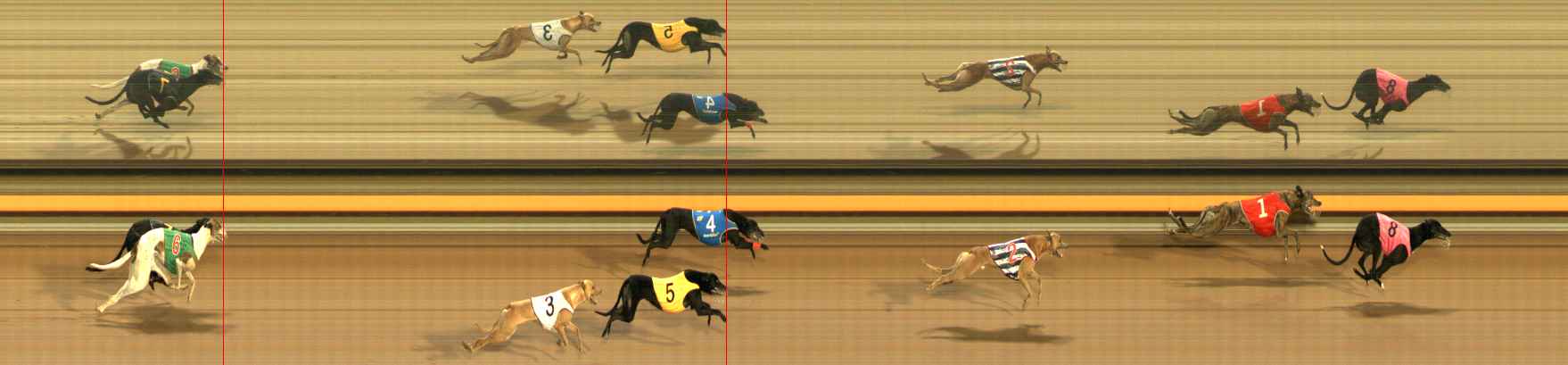 Photo finish for Ballarat Race 12