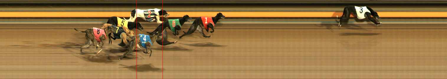 Photo finish for Ballarat Race 12
