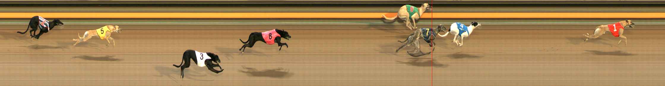 Photo finish for Ballarat Race 1