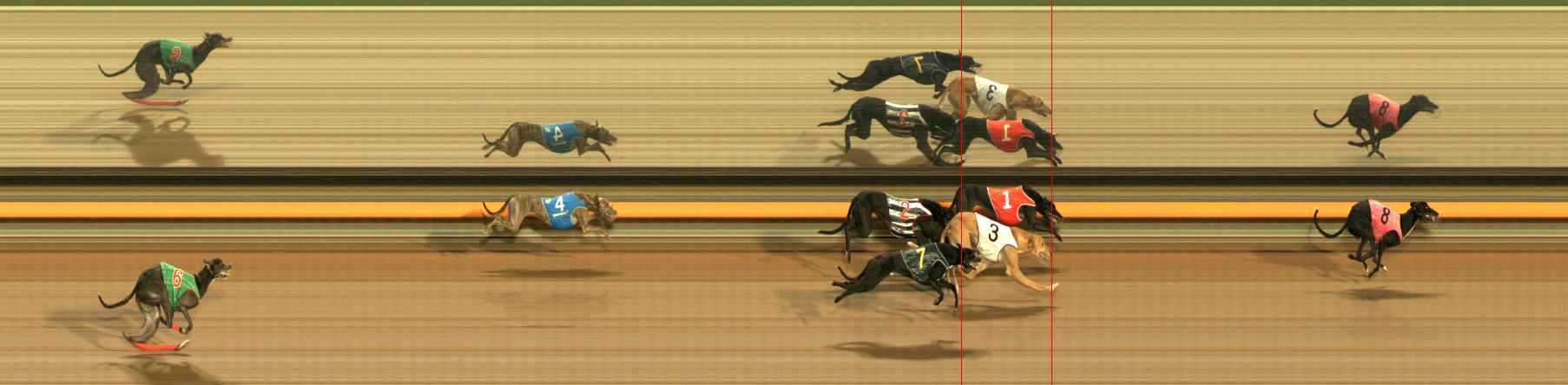 Photo finish for Ballarat Race 7