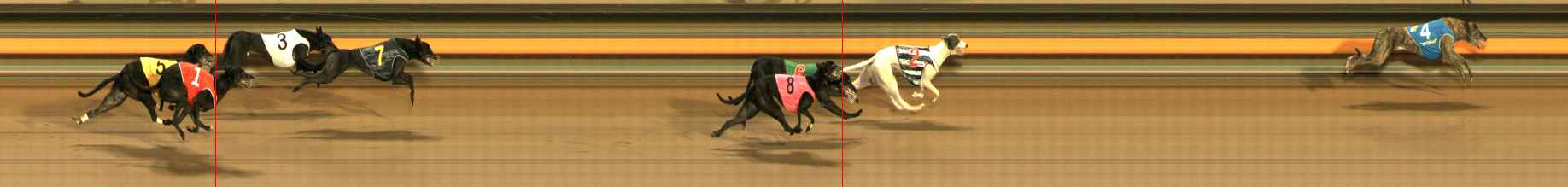 Photo finish for Ballarat Race 12