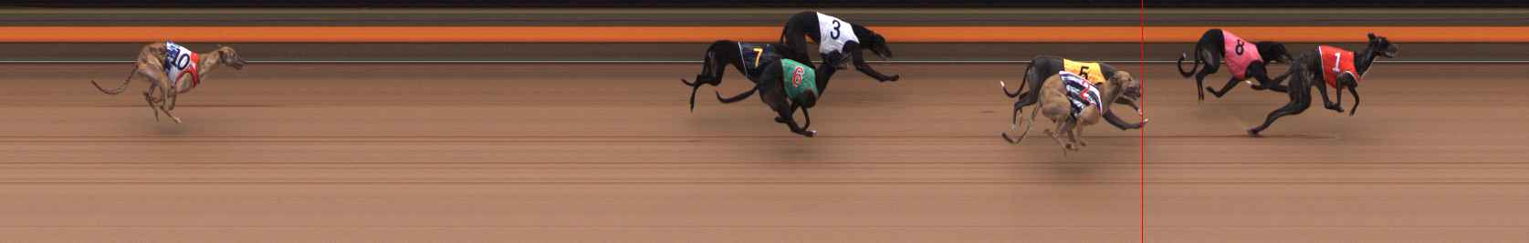 Photo finish for Ballarat Race 6