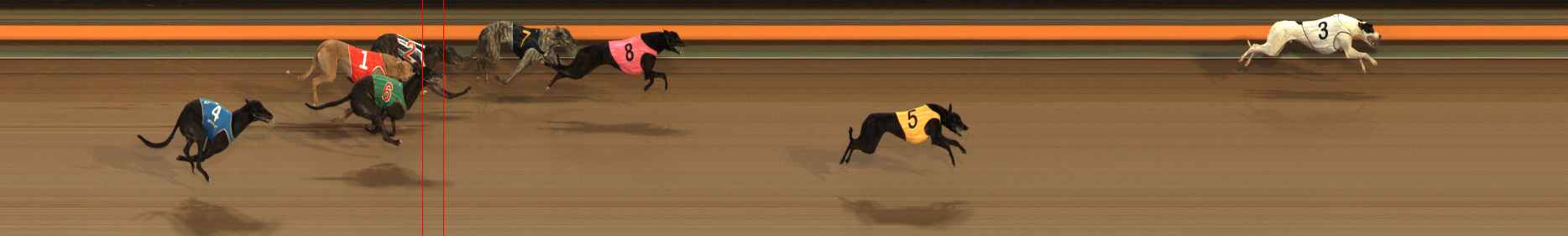 Photo finish for Ballarat Race 8