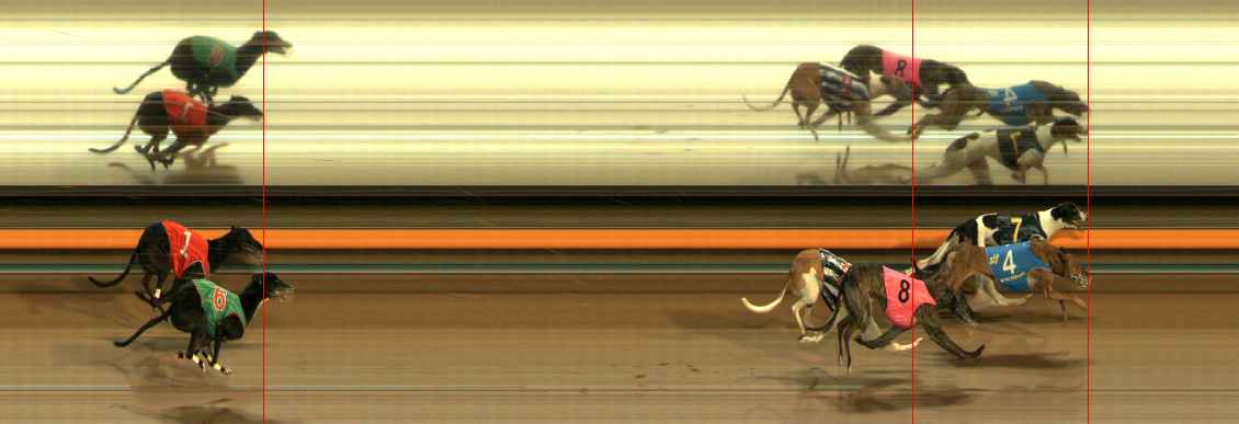 Photo finish for Ballarat Race 12