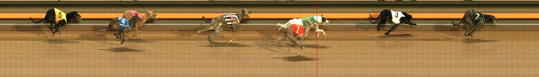 Photo finish for Ballarat Race 7