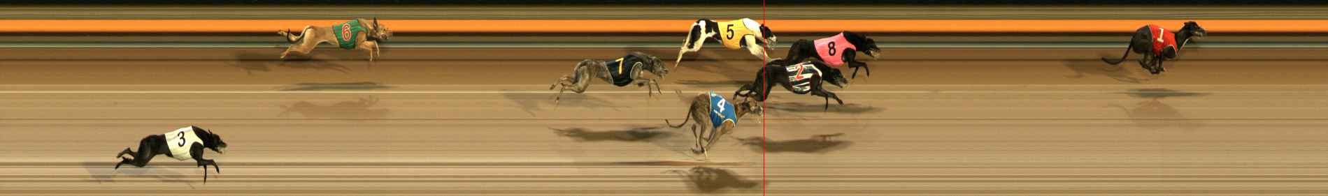 Photo finish for Ballarat Race 3