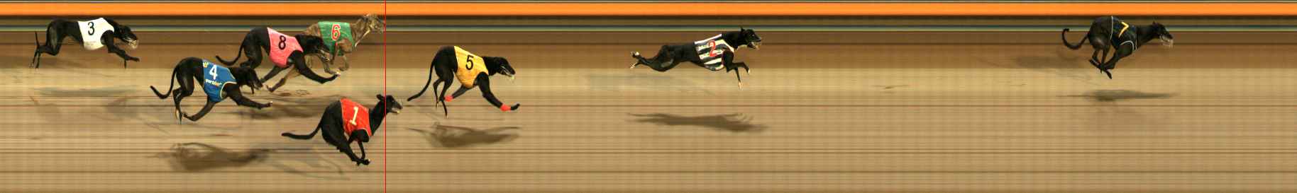 Photo finish for Ballarat Race 9