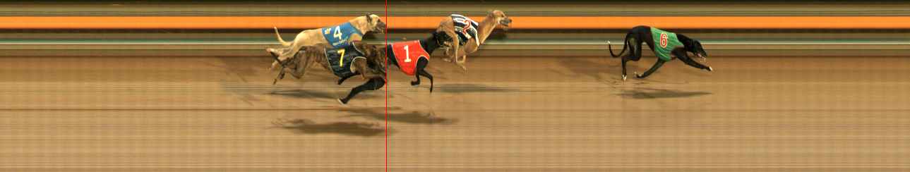 Photo finish for Ballarat Race 5