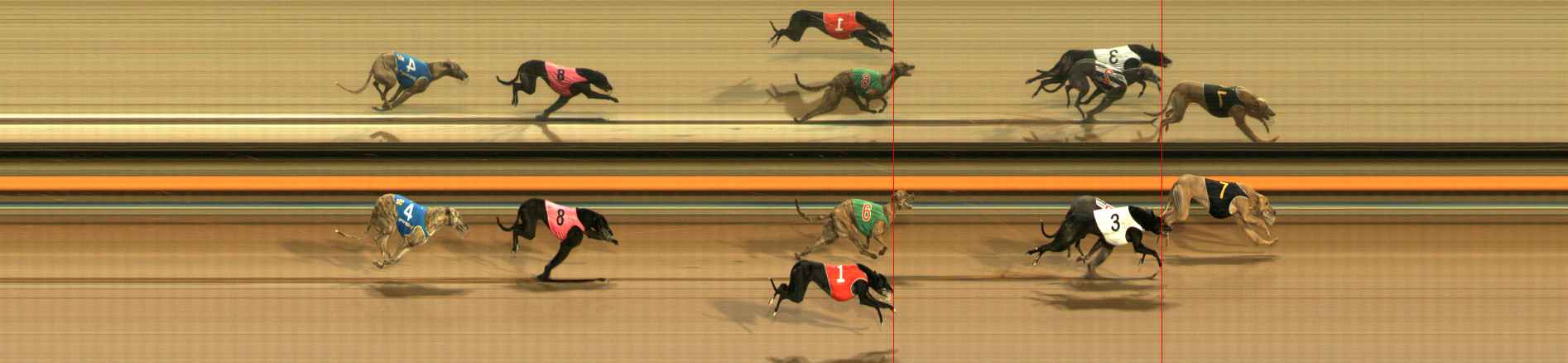 Photo finish for Ballarat Race 7