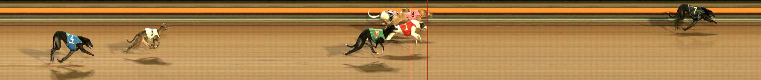 Photo finish for Ballarat Race 8