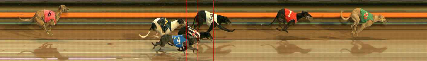 Photo finish for Ballarat Race 5