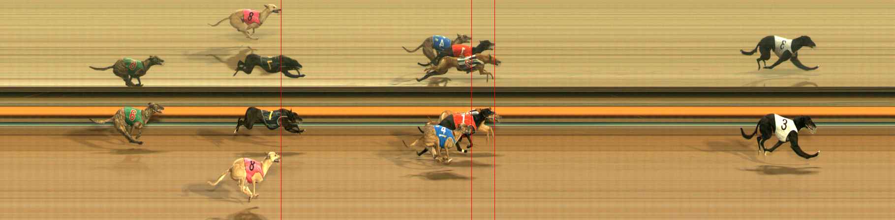 Photo finish for Ballarat Race 3
