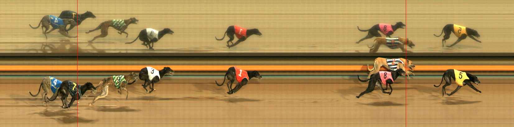 Photo finish for Ballarat Race 7