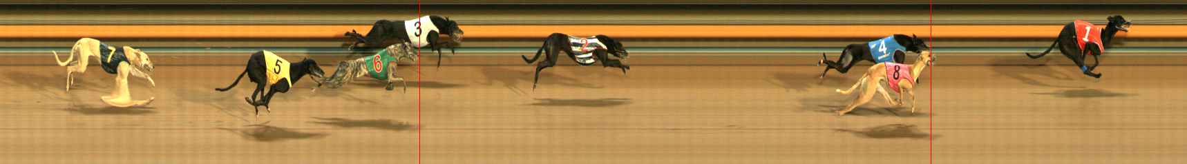 Photo finish for Ballarat Race 12