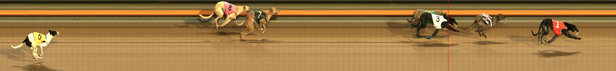 Photo finish for Ballarat Race 6