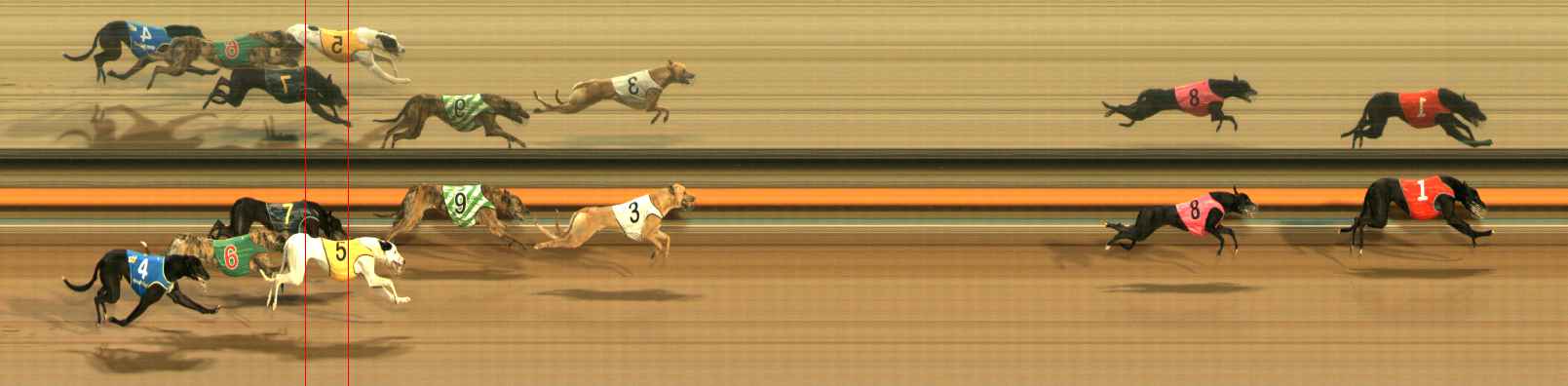 Photo finish for Ballarat Race 3
