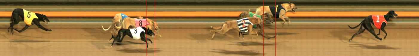 Photo finish for Ballarat Race 9