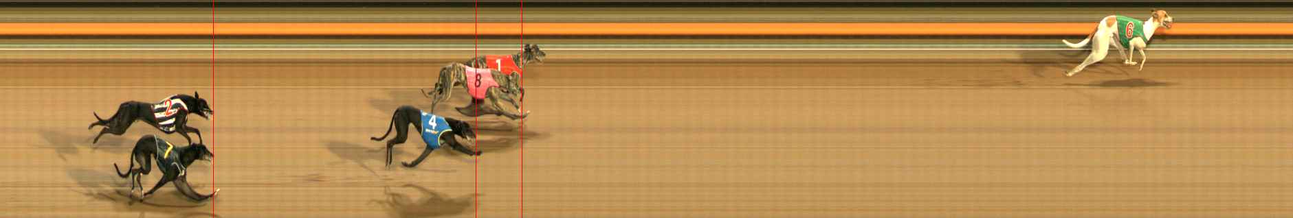 Photo finish for Ballarat Race 6