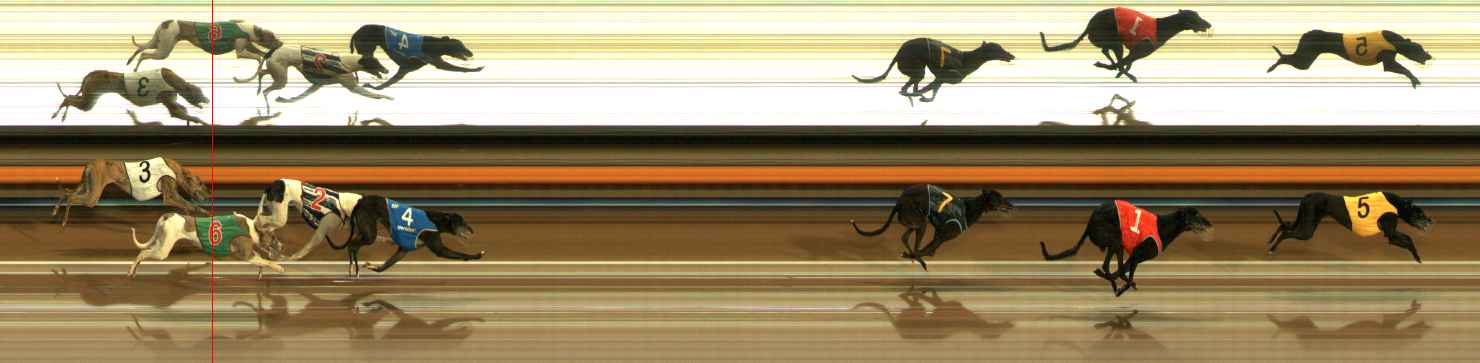 Photo finish for Ballarat Race 8