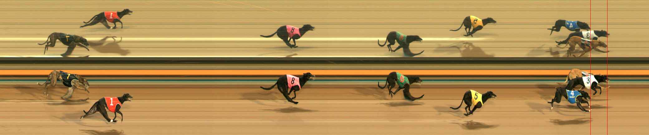Photo finish for Ballarat Race 4