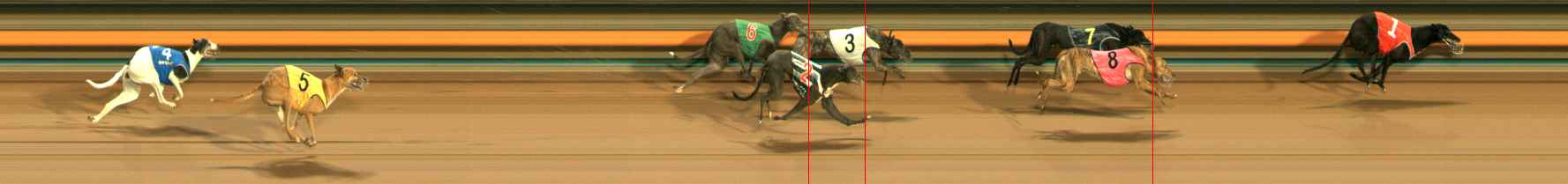 Photo finish for Ballarat Race 8