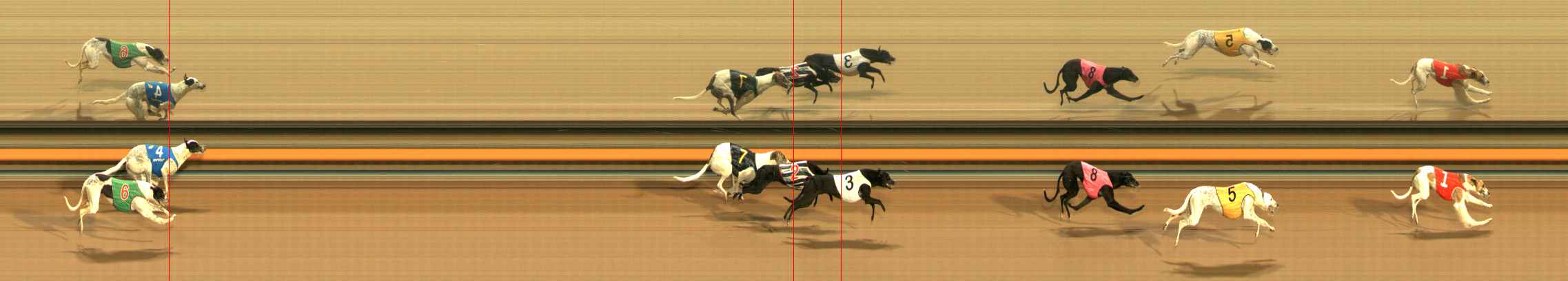 Photo finish for Ballarat Race 1