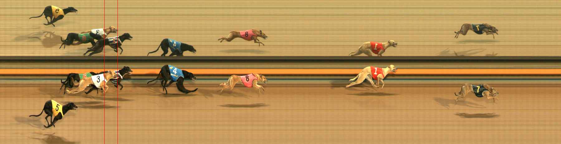 Photo finish for Ballarat Race 3