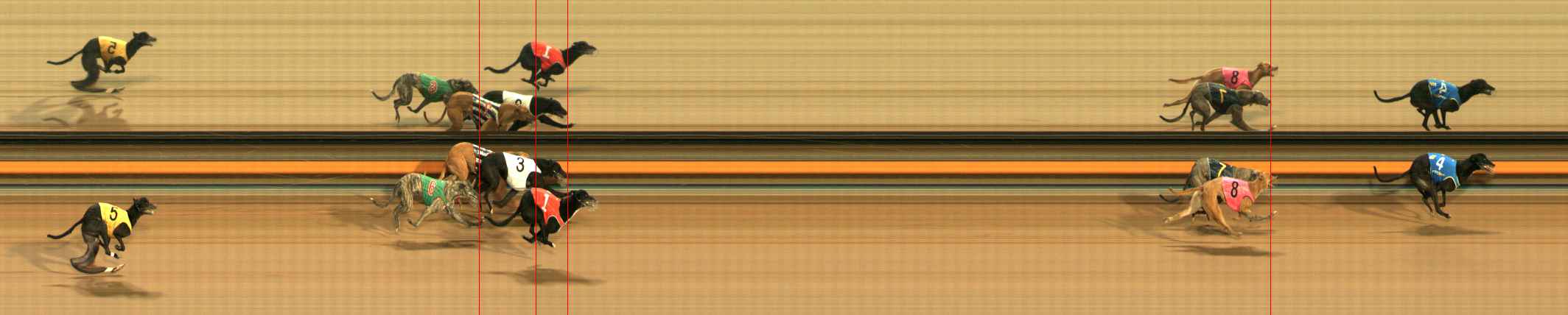 Photo finish for Ballarat Race 12
