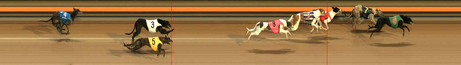 Photo finish for Ballarat Race 3