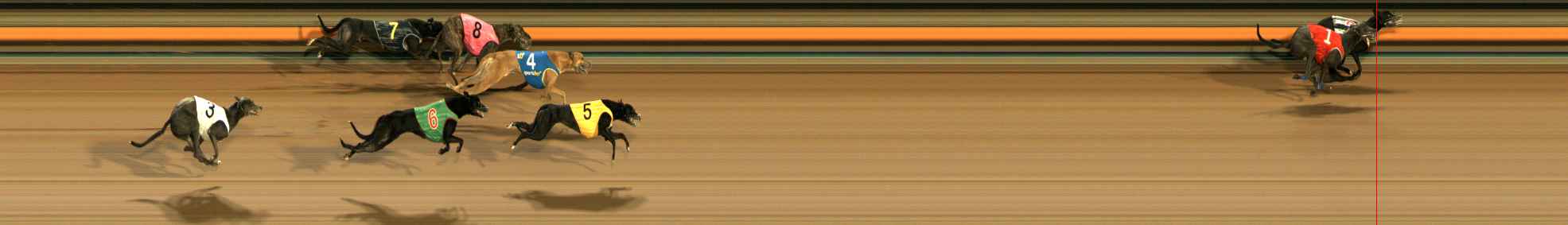 Photo finish for Ballarat Race 6
