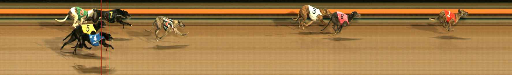 Photo finish for Ballarat Race 12