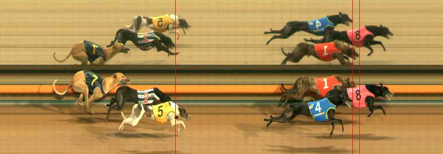Photo finish for Ballarat Race 10