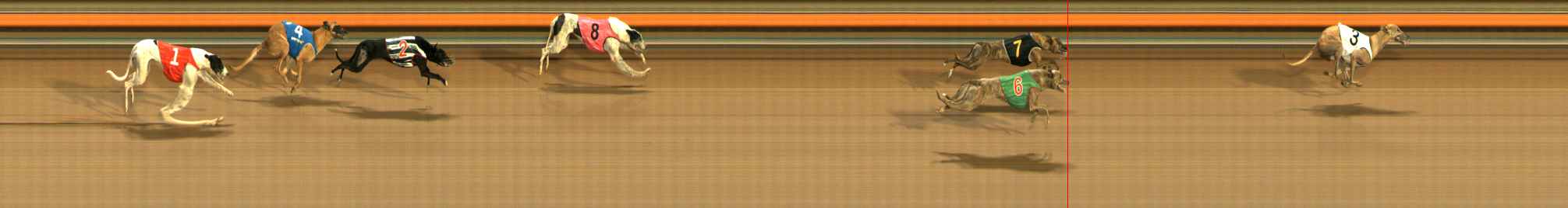 Photo finish for Ballarat Race 8