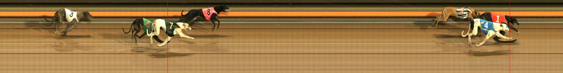Photo finish for Ballarat Race 8