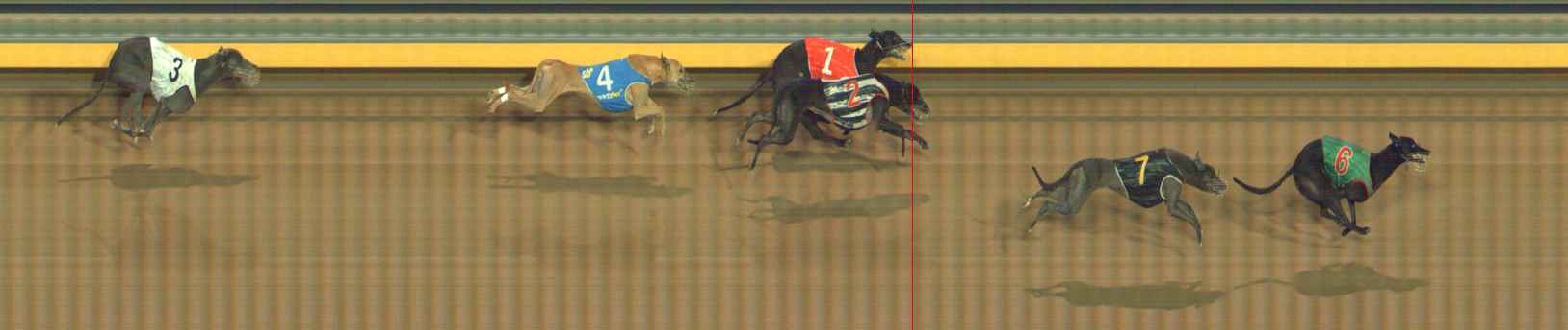 Photo finish for Bendigo Race 8