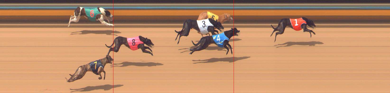 Photo finish for Bendigo Race 4