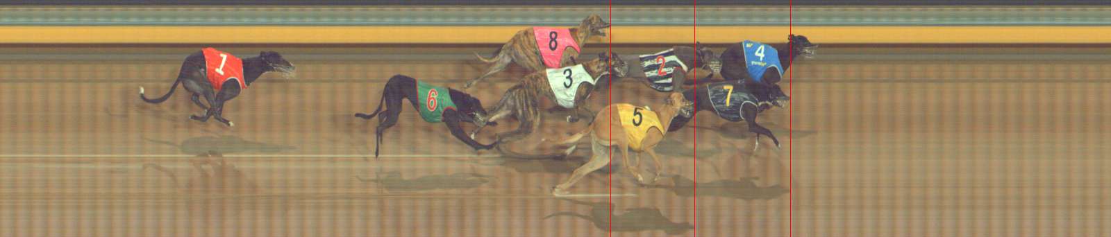 Photo finish for Bendigo Race 8