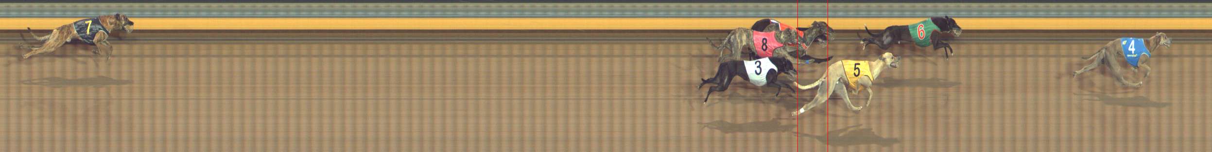 Photo finish for Bendigo Race 8