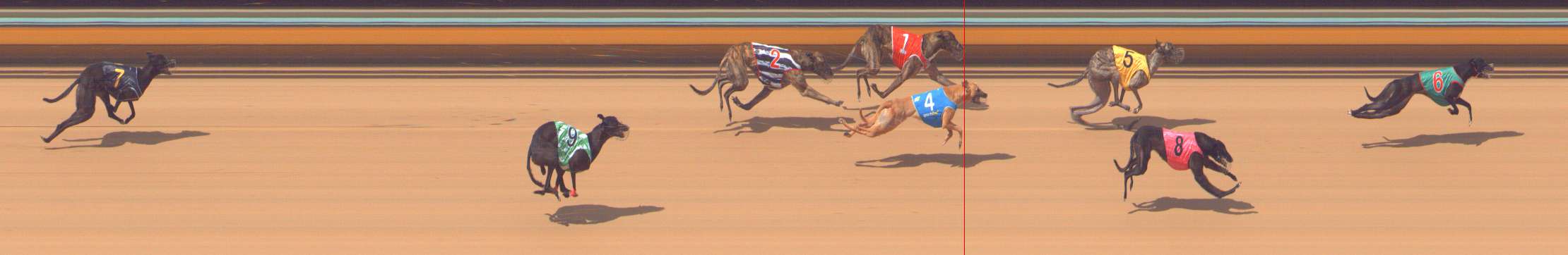 Photo finish for Bendigo Race 6