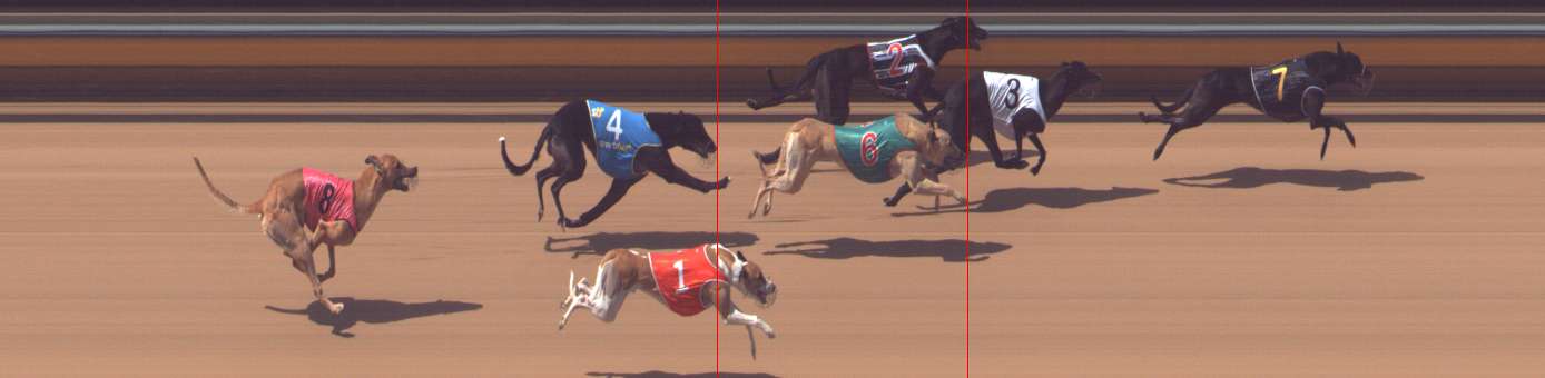 Photo finish for Bendigo Race 4