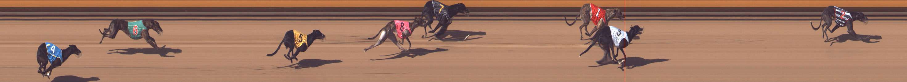 Photo finish for Bendigo Race 7