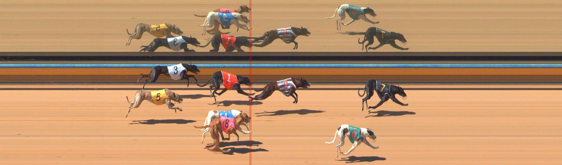 Photo finish for Bendigo Race 4