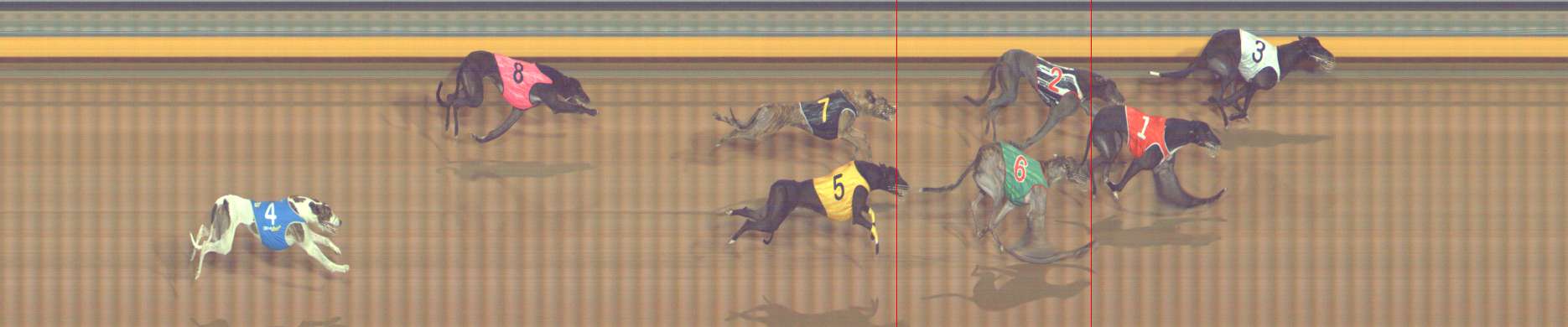 Photo finish for Bendigo Race 6