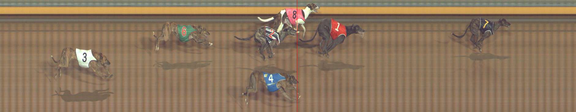 Photo finish for Bendigo Race 8